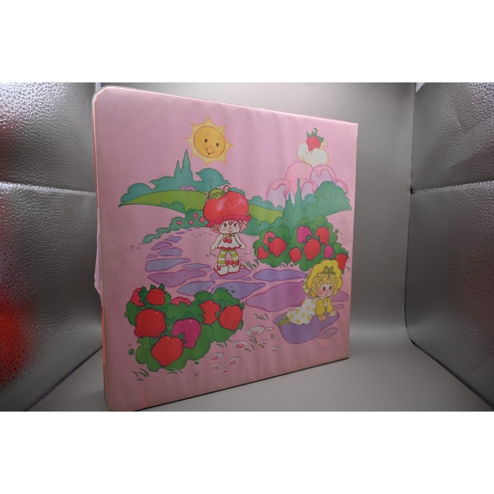 Vintage Strawberry Shortcake Carry Case Kenner 1980s Storage Organizer Only - Picture 3 of 7